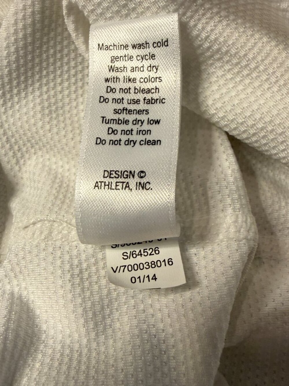 Athleta Under Par Golf Skort Women Large White Preppy Pleated Activewear Outdoor - Picture 12 of 12